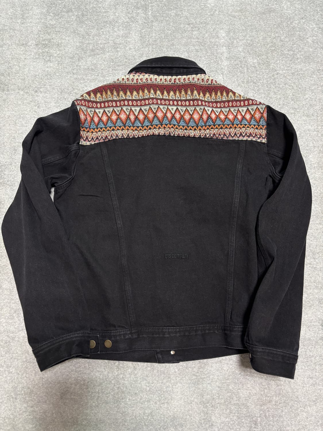 이알에스코 블랙 데님 자켓 (1) 상품이미지3