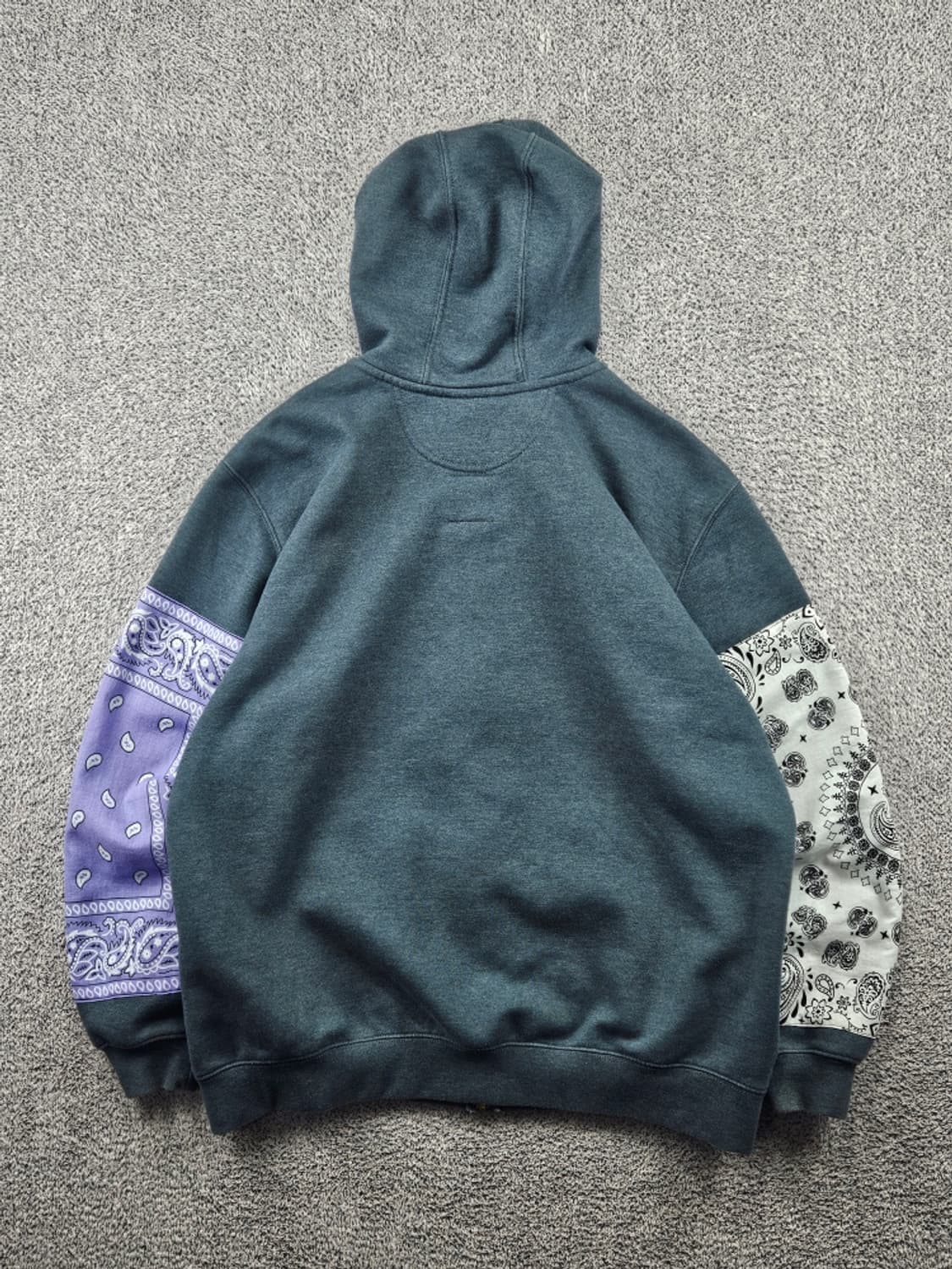 칼하트 페이즐리 반다나 커스텀 스웻 후드 집업 ( XL ) / 11488 상품이미지5