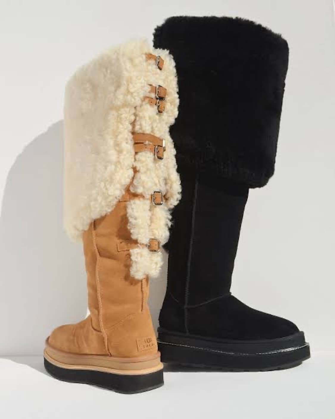 sacai x ugg 니하이 부츠 상품이미지1