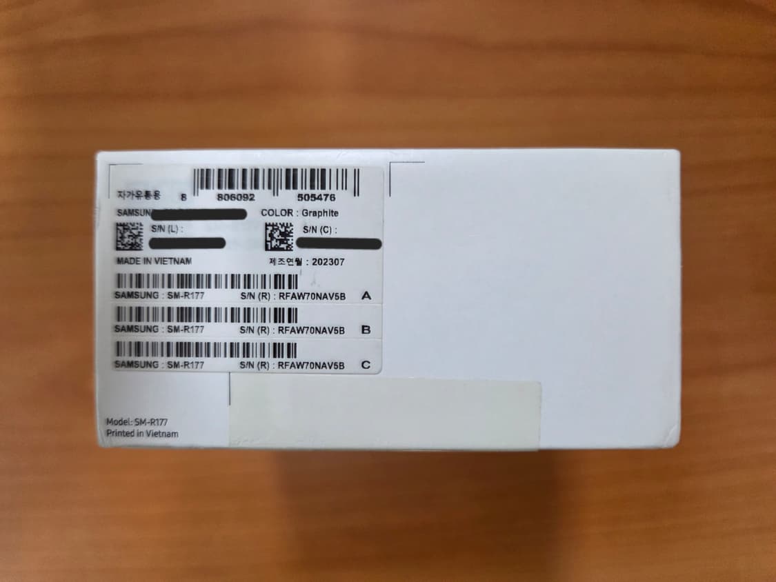 버즈2 그래파이트 미개봉 새상품 상품이미지3