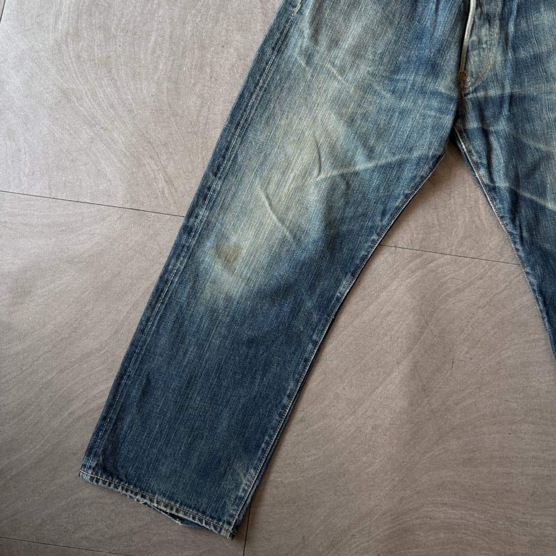에비수 정품 2001 데님 팬츠 바지 상품이미지9