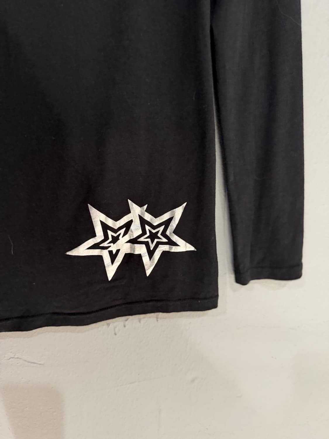 skull & glitter lettering long sleeve 상품이미지9