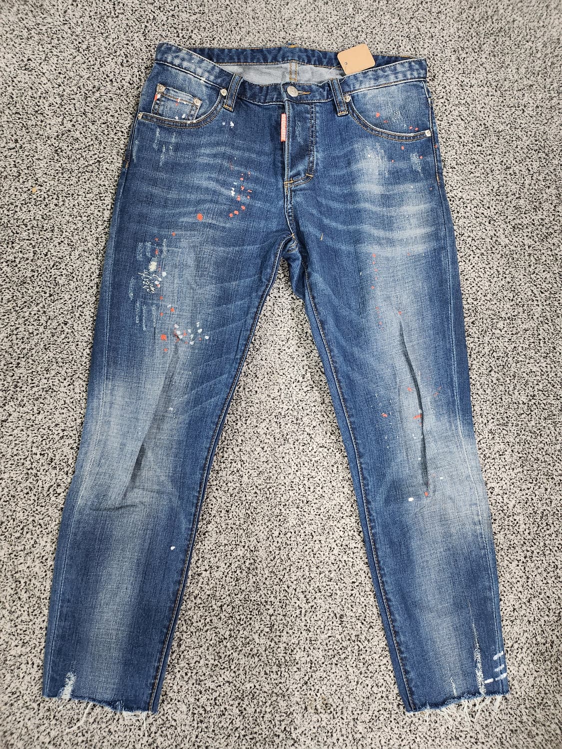 //디스퀘어드2 스타일 페인팅 워싱진 42 상품이미지1