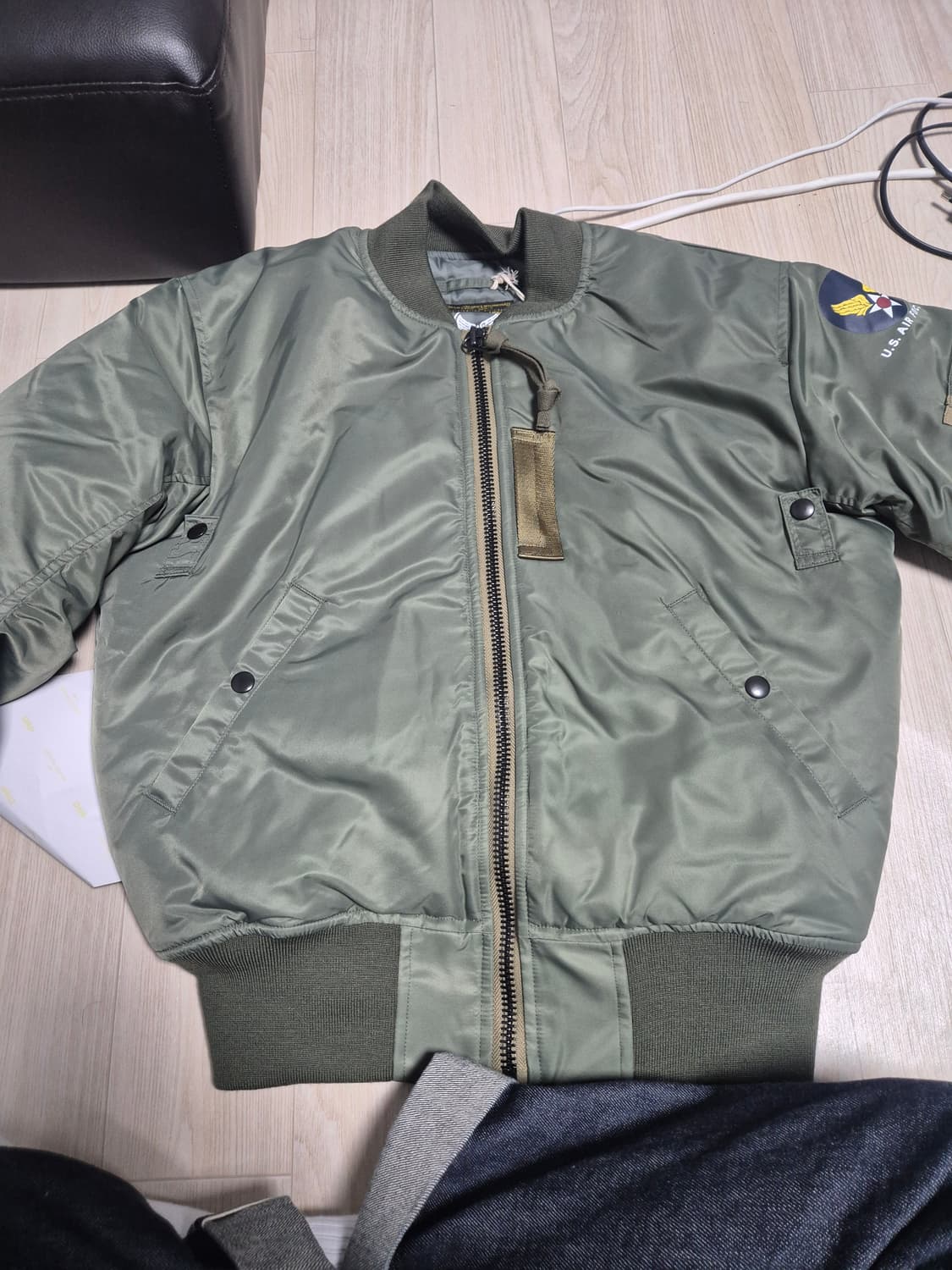 브론슨 ma-1 m 판매합니다 상품이미지3