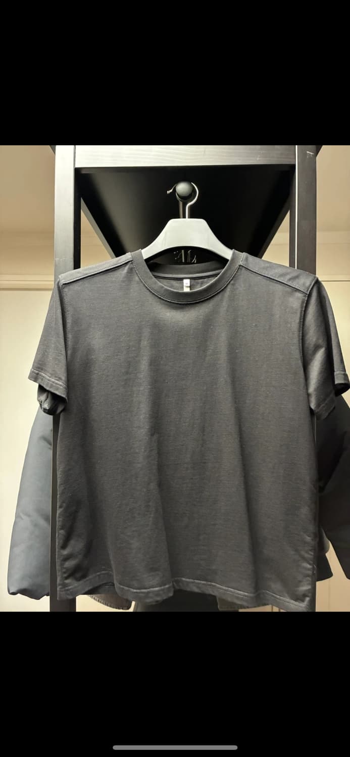 노이어 크롭 반팔 블랙 S사이즈 상품이미지1