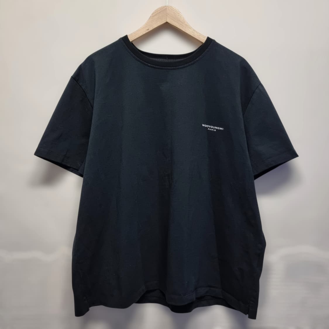 우영미 플라워 프린팅 반팔티 100 상품이미지1