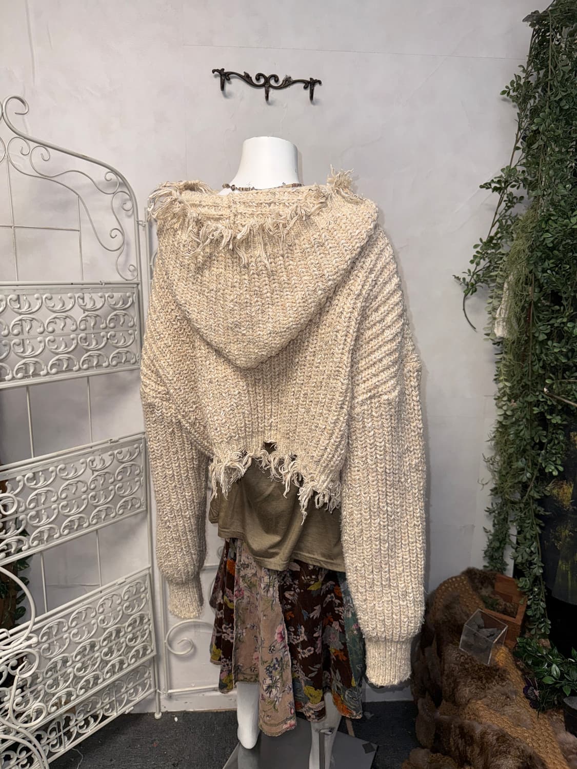 GATELESS Lip zip-up beige 상품이미지7