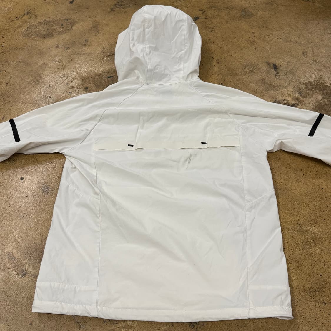 [정품/M] Spyder 스파이더 화이트 바람막이 후드 자켓 b16 상품이미지4