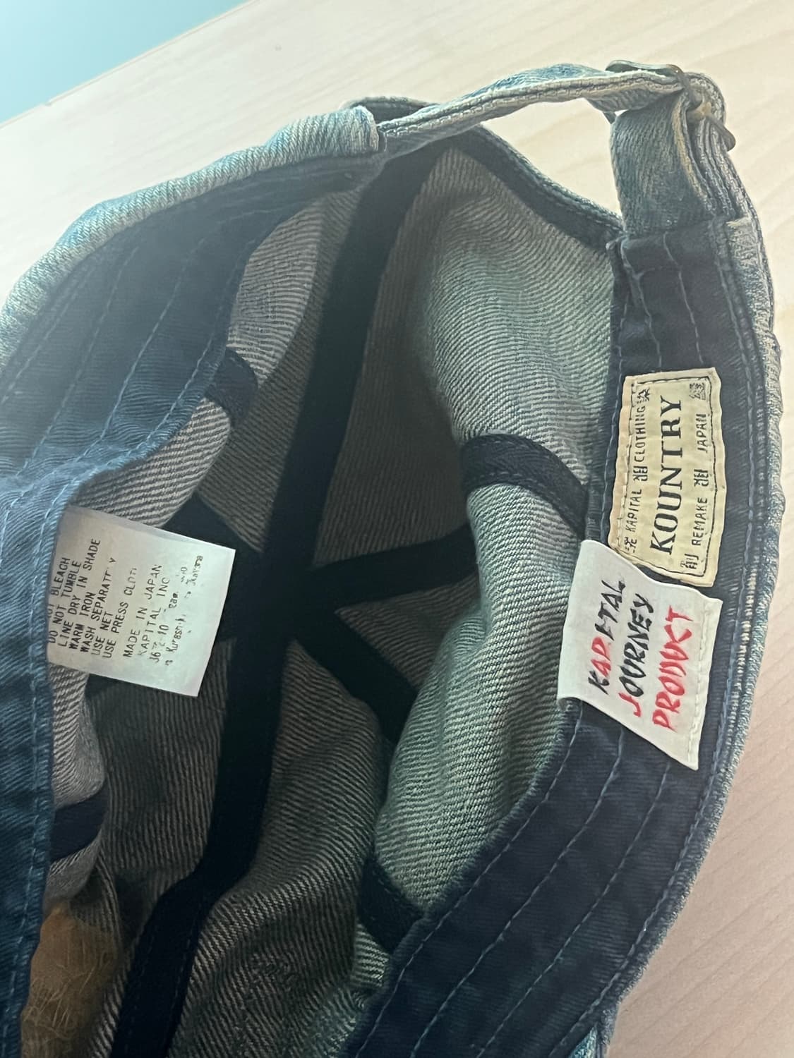 캐피탈 Kountry 데님 KOLA 캡 상품이미지6