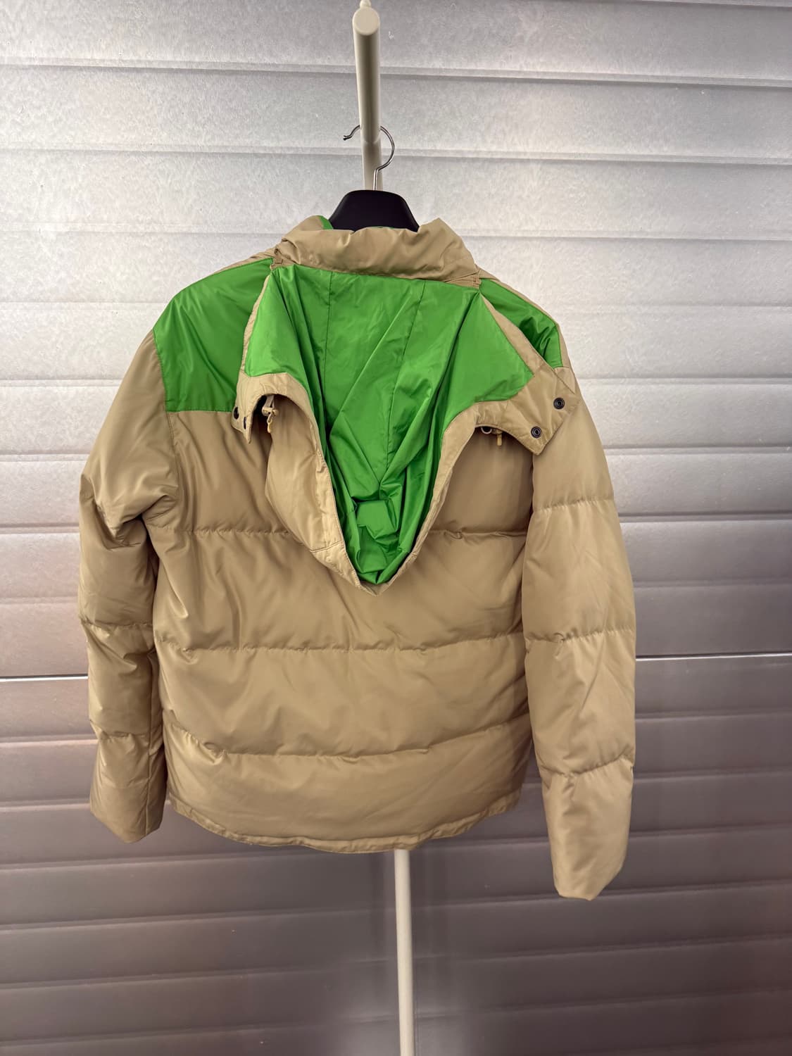 Stussy 스투시 패디드 다운 점퍼 패딩 베이지 그린 S 상품이미지6