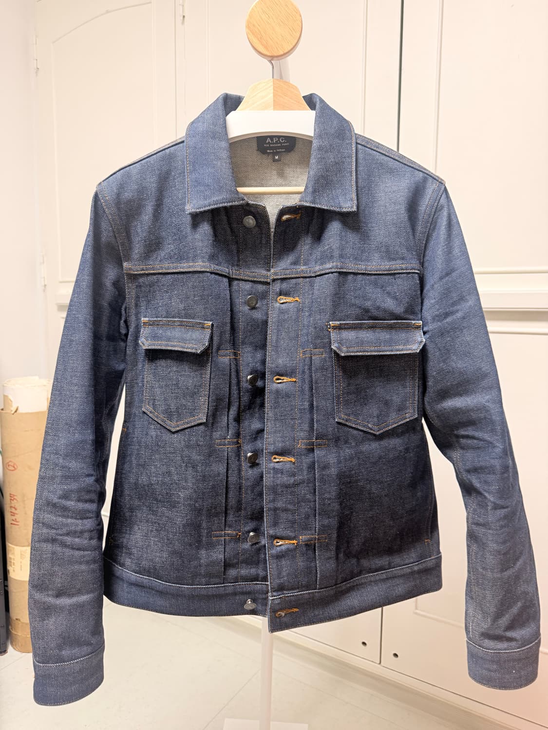 아페쎄 데님 자켓  상품이미지1