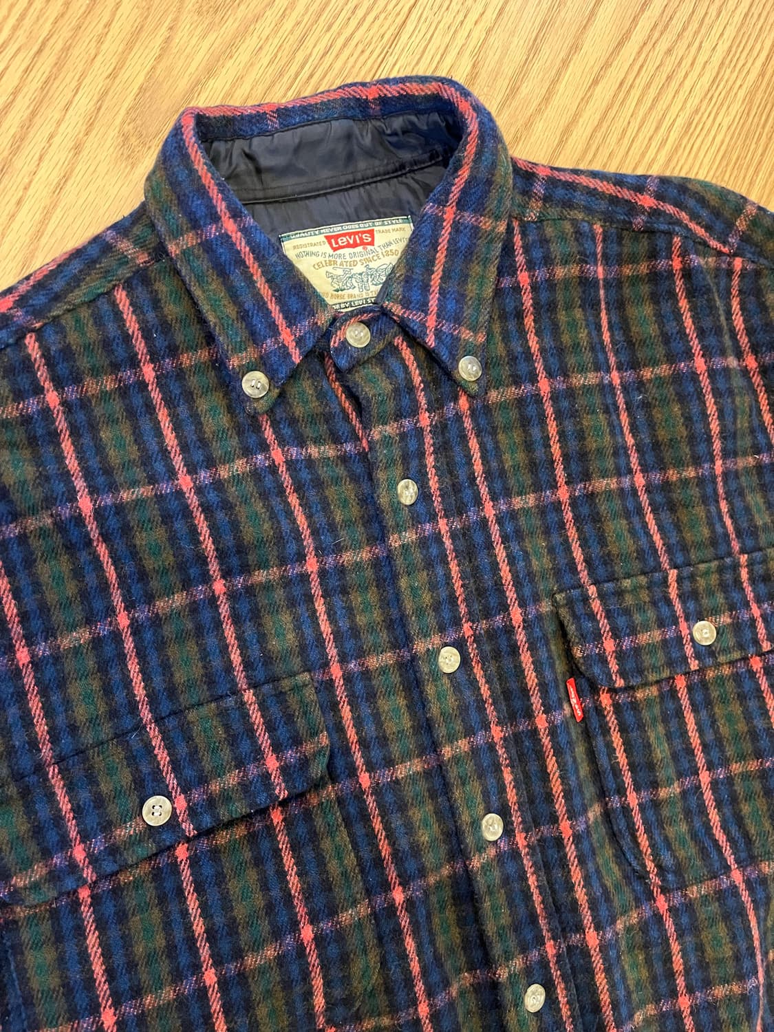 빈티지 90s 리바이스 플란넬 상품이미지2
