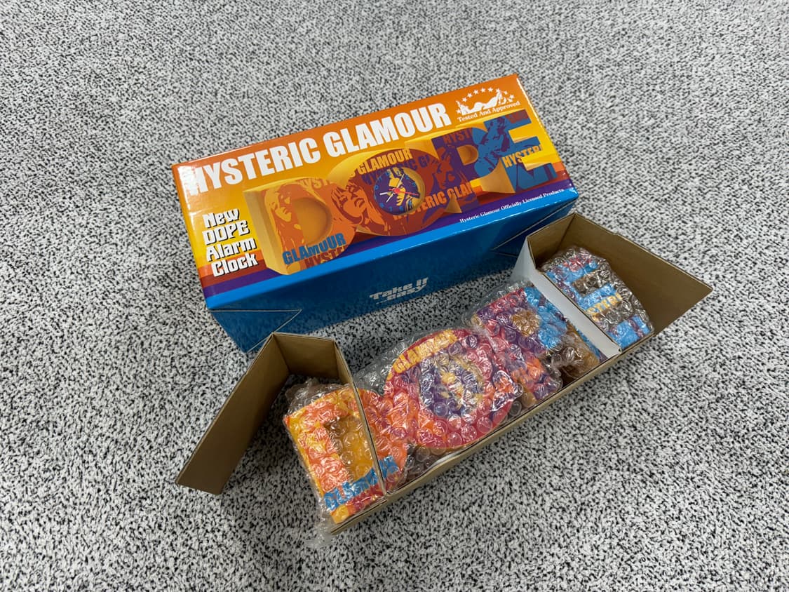 [새상품] 히스테릭글래머 탁상시계 상품이미지1