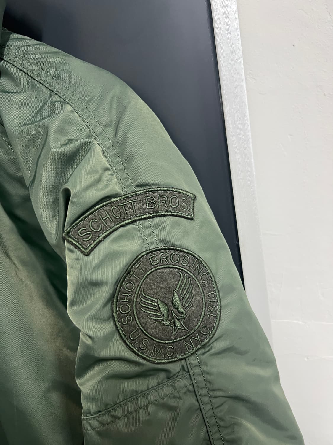Schott 쇼트 밀리터리 N3B 야상 파카 상품이미지8