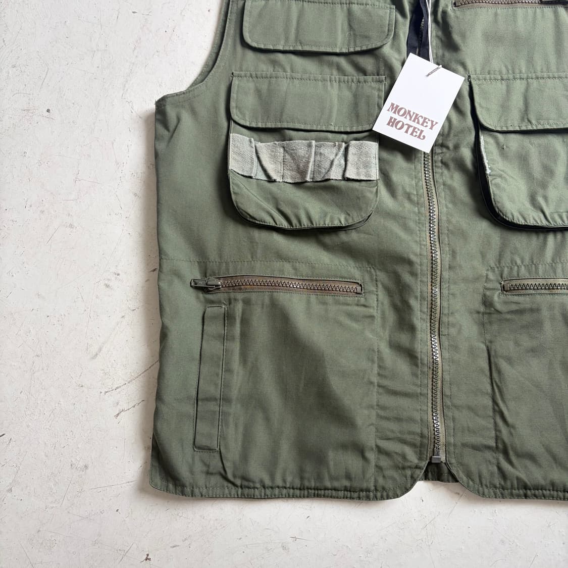 유틸리티 J-1 빈티지 헌팅 베스트 L 상품이미지3