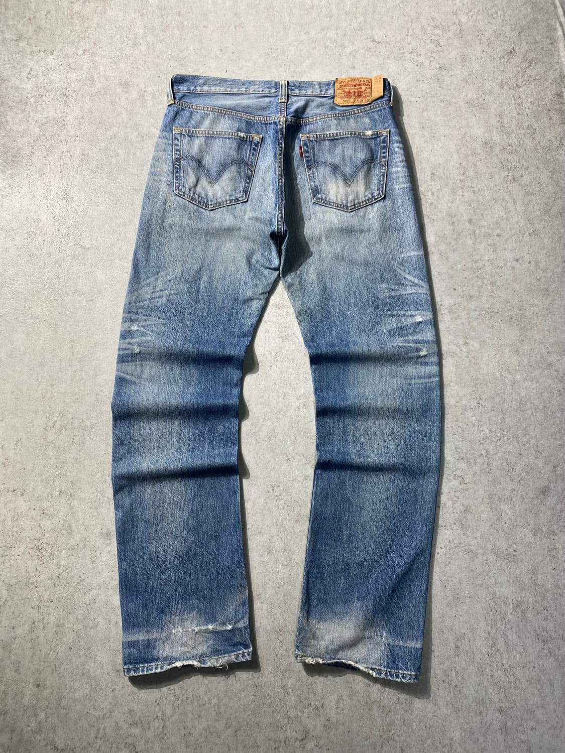 [33] 00s Levi's 501 리바이스 디스트레스드 데님팬츠 상품이미지7