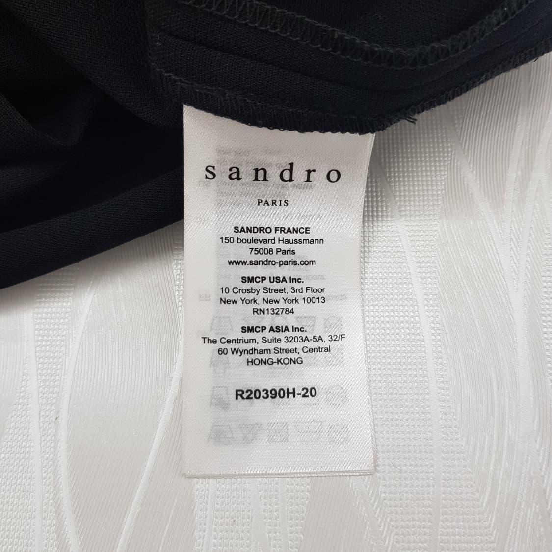 산드로 Sandro) 비즈 트리밍 블랙 원피스 40사이즈 상품이미지6