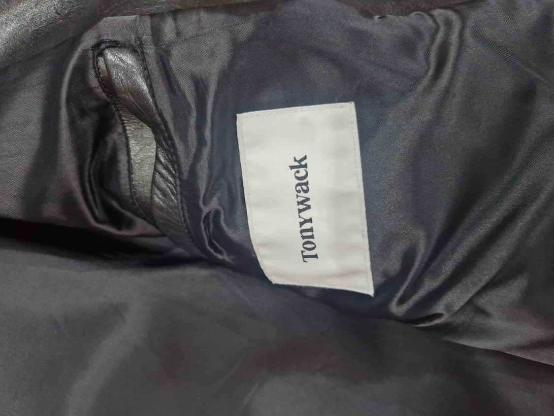 토니웩 카프레더크롭자켓L사이즈팝니다 상품이미지7