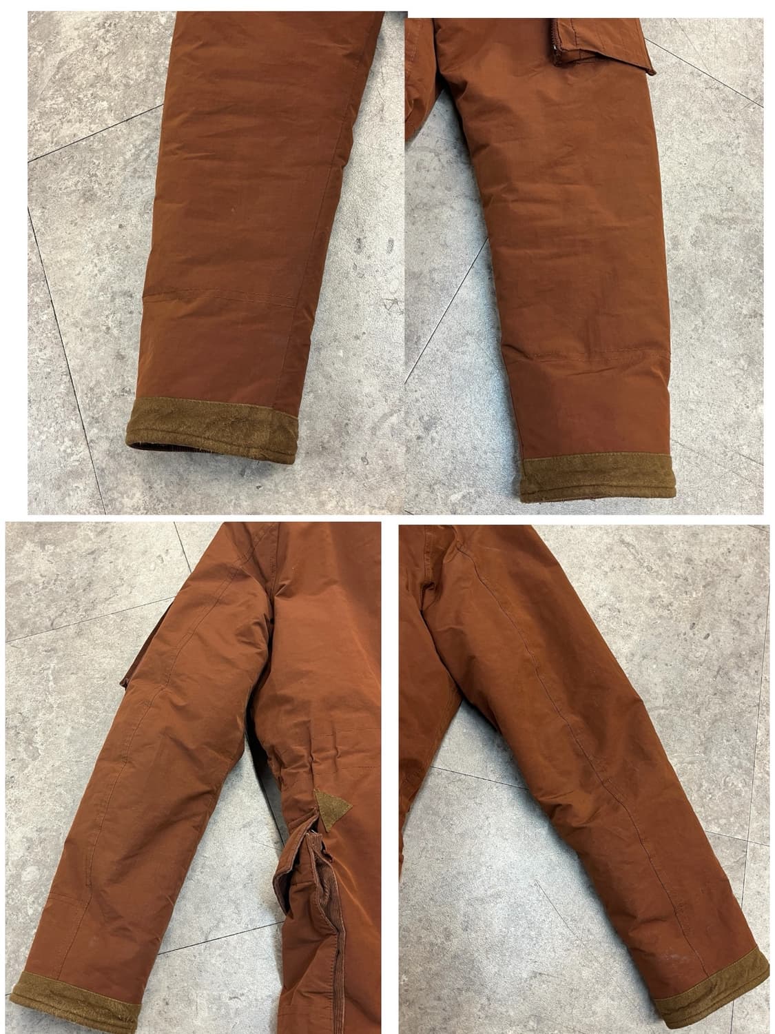 송지오 야상 후드 자켓 오렌지브라운 95 #csz220 상품이미지9