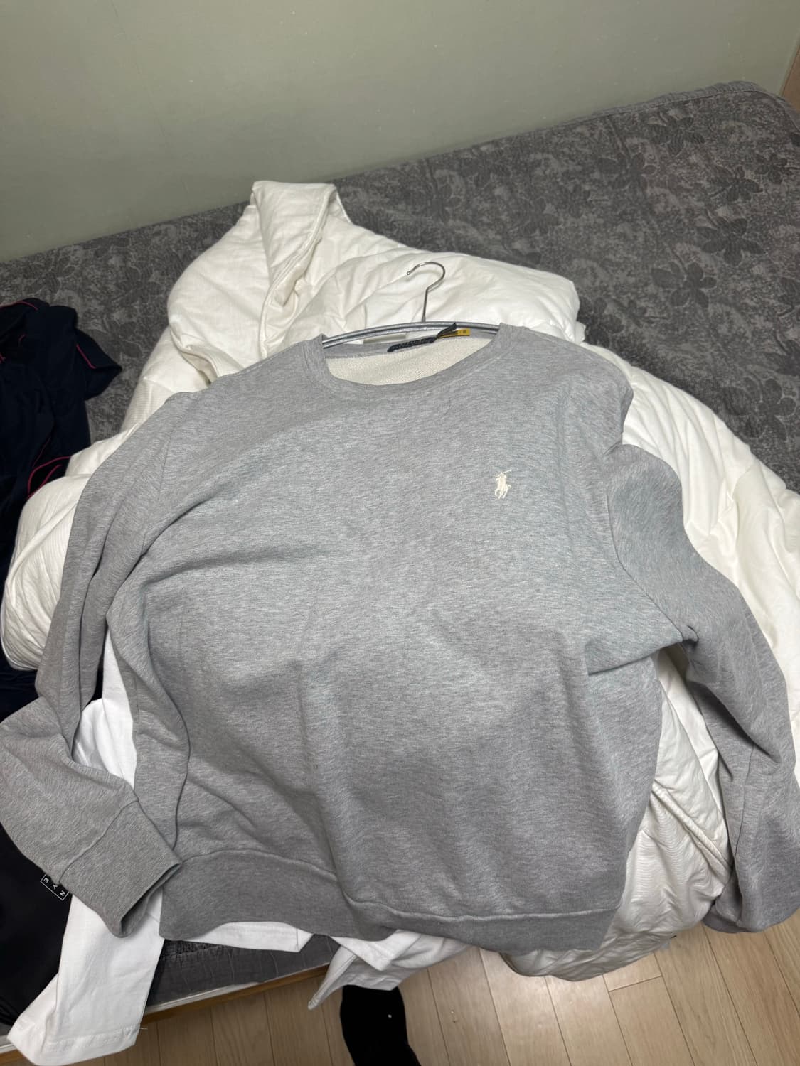 폴로 랄프로렌 루프백테리 스웨트셔츠 헤더그레이 L 상품이미지1
