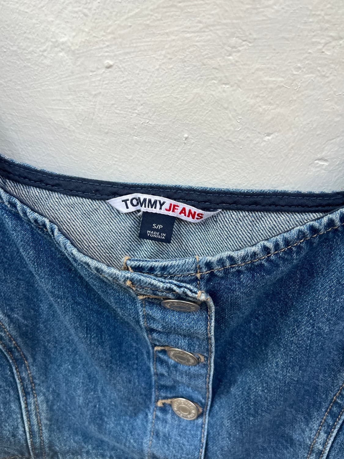 Tommy jeans 데님 탑 S/P 상품이미지2