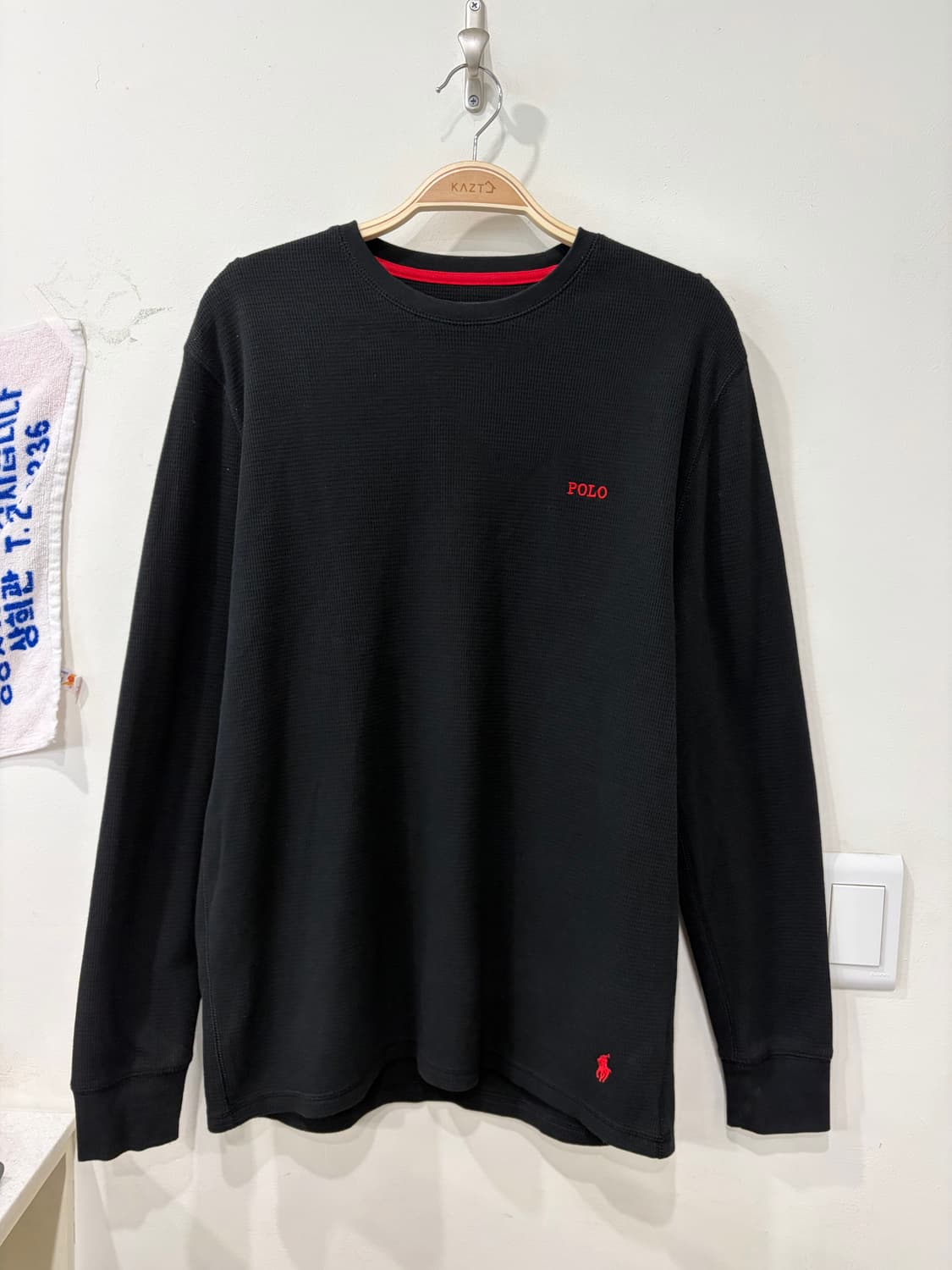 250. 폴로 와플티 롱슬리브 상품이미지1