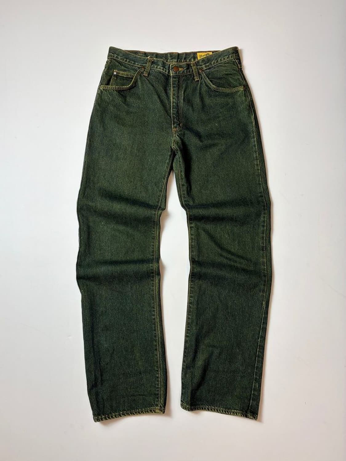 랭글러 00's 딥그린 워싱 데님 팬츠 PN8234 상품이미지1