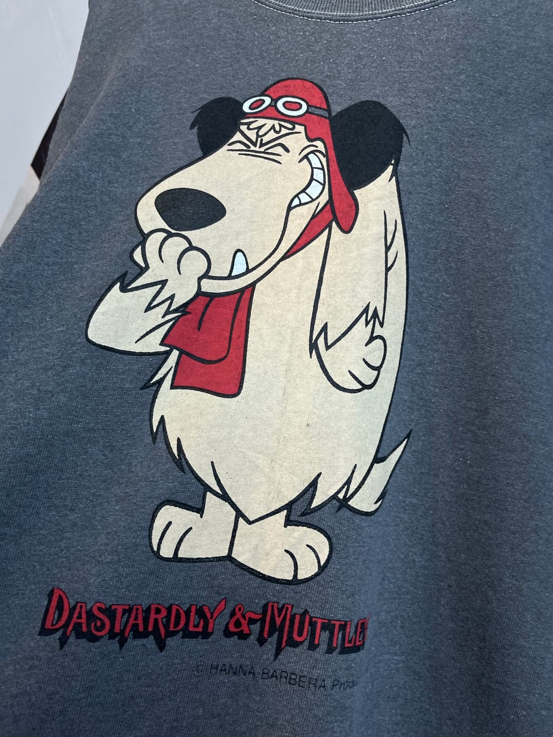 90s dastardly muttley 스웻셔츠 맨투맨 USA made 상품이미지2