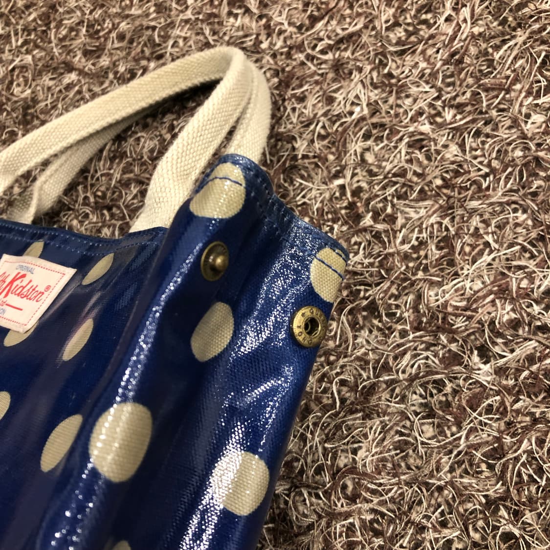 캐스키드슨 도트 땡땡이 토트백 상품이미지3