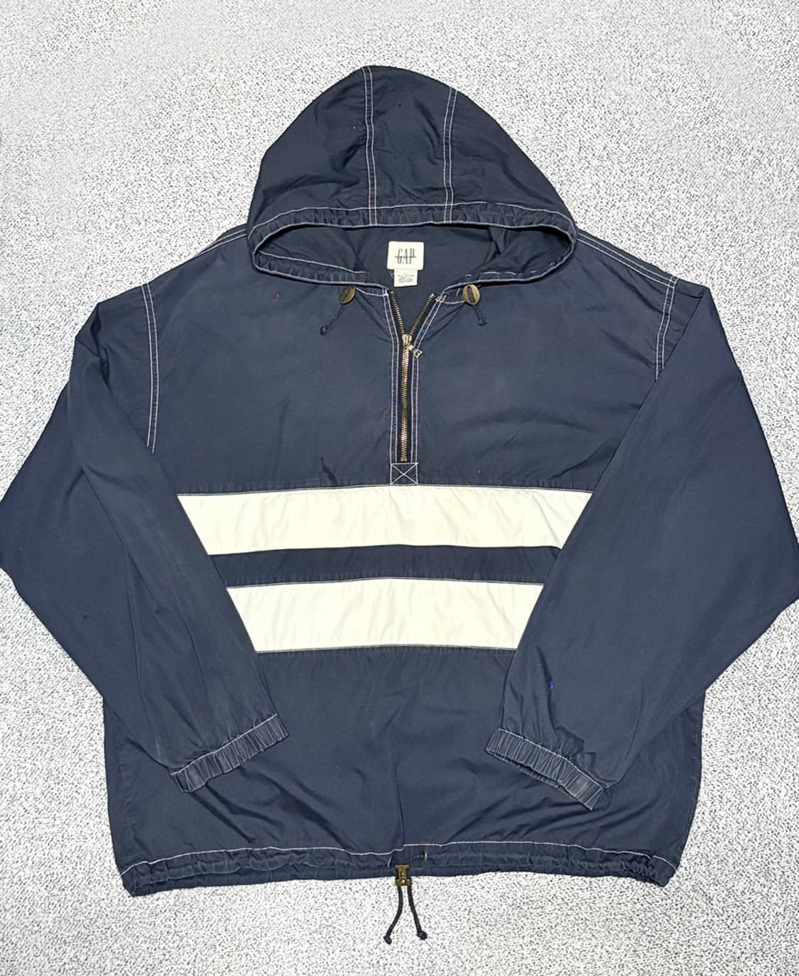90s 올드 갭 네이비 아노락 자켓 상품이미지1