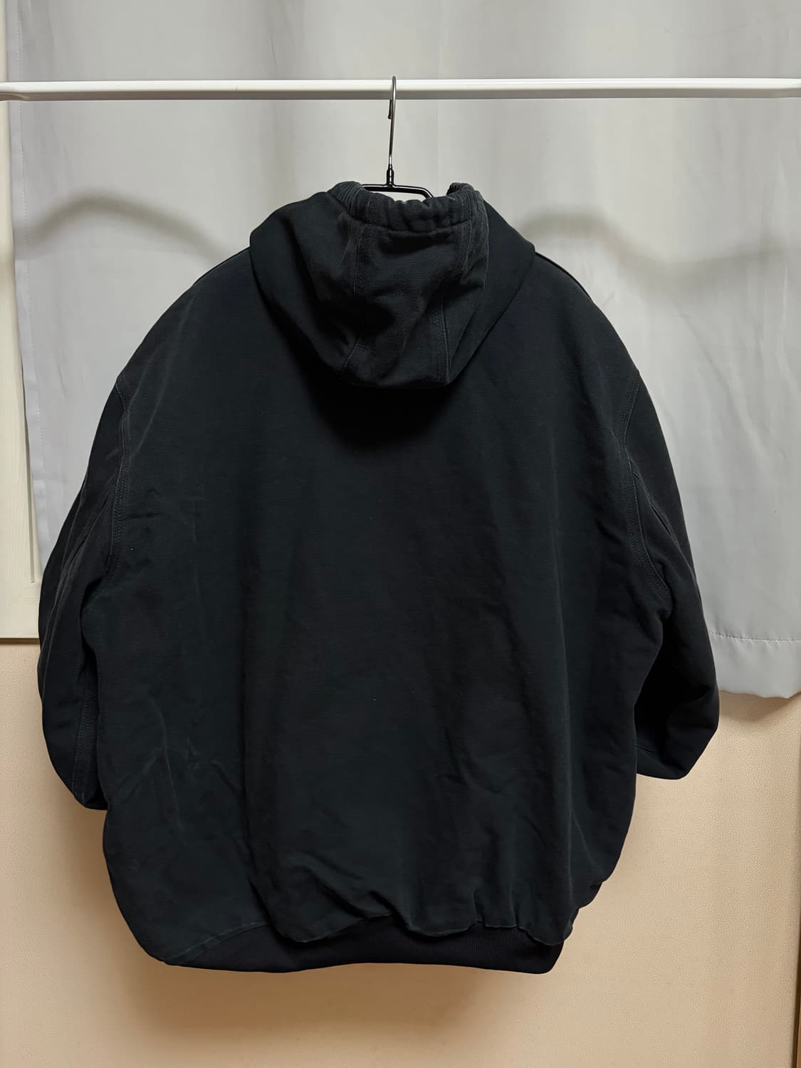 칼하트 j158 carhartt 덕 액티브 후디 자켓 블랙 XL 상품이미지2