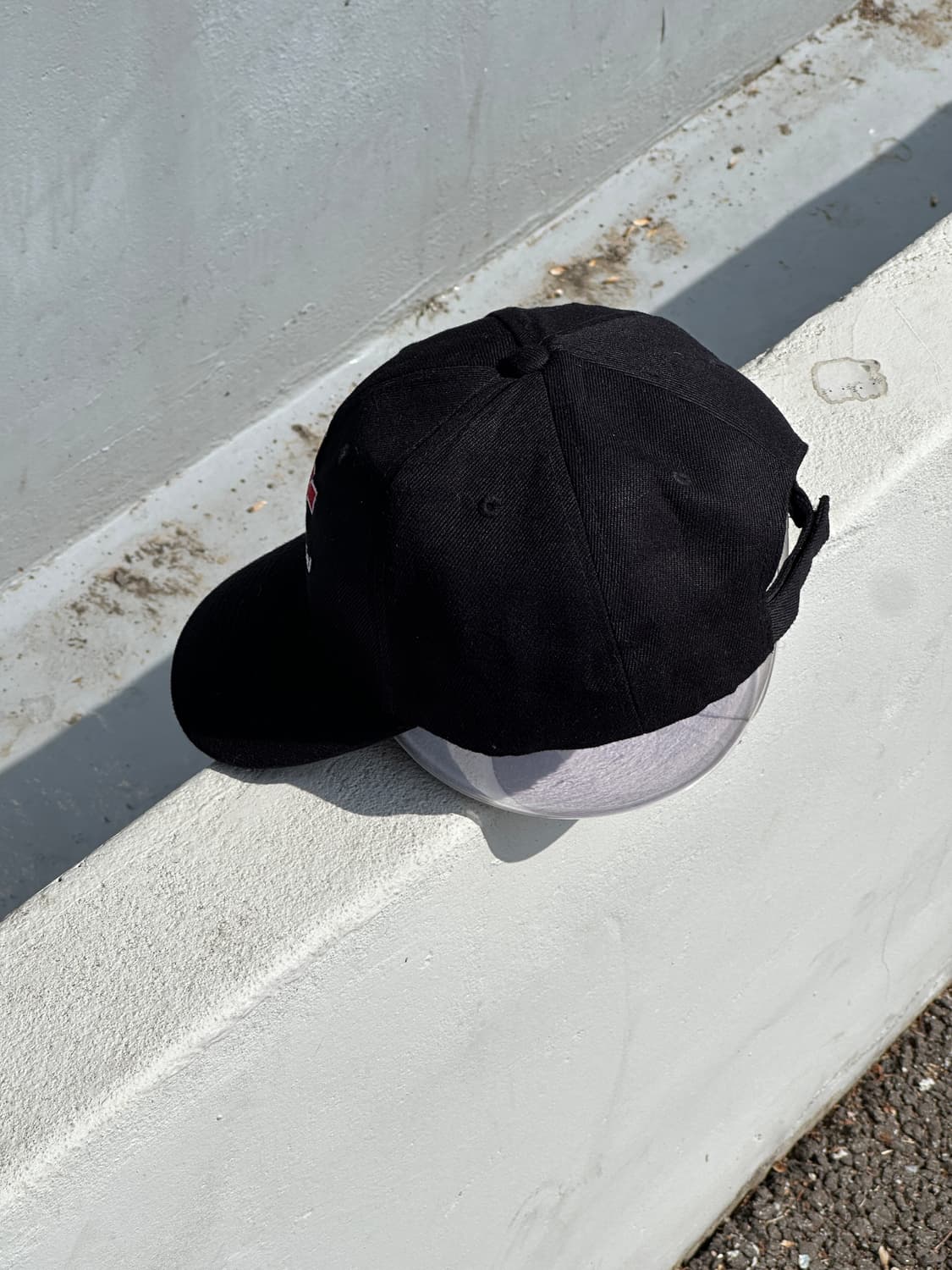 [F] CTR AJM 자수 블랙 워크웨어 빈티지 볼캡 모자 상품이미지3