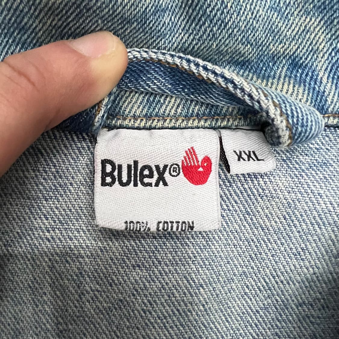 빈티지 연청 데님 자켓 상품이미지2