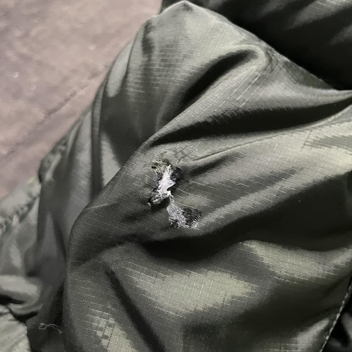 10s 폴로 랄프 로렌 투톤 배색 덕다운 패딩 자켓 상품이미지8