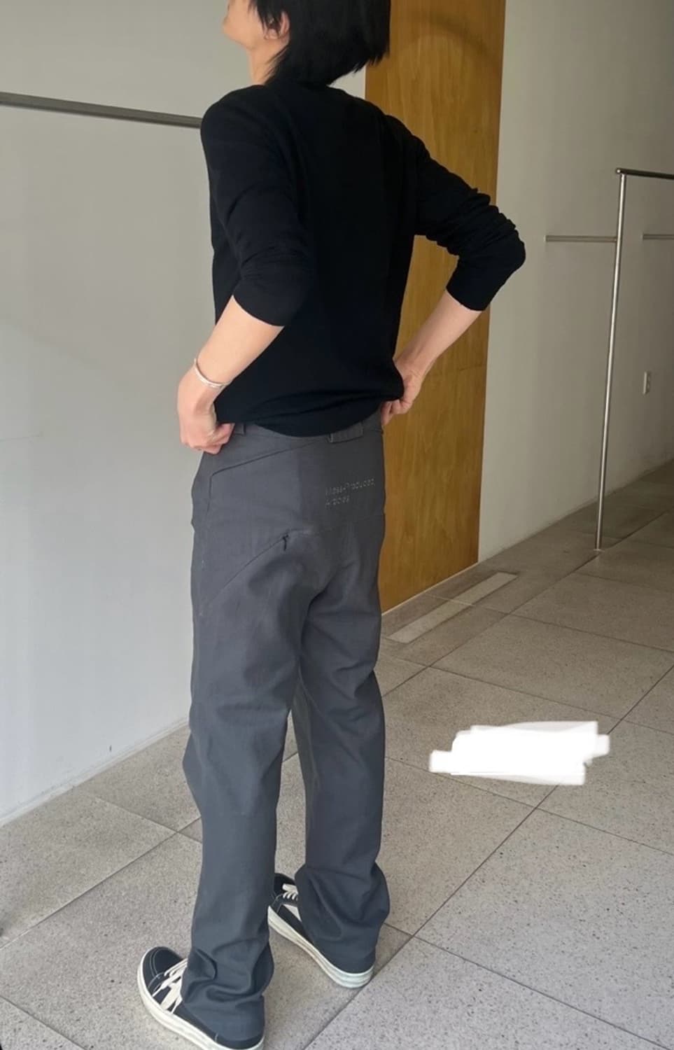 (신상) 플라스틱프로덕트 코튼 팬츠 상품이미지1