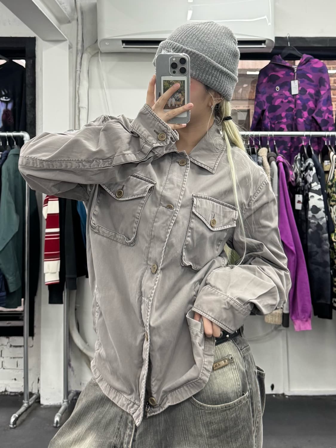 아르마니 익스체인지 투웨이 코튼 자켓 상품이미지1