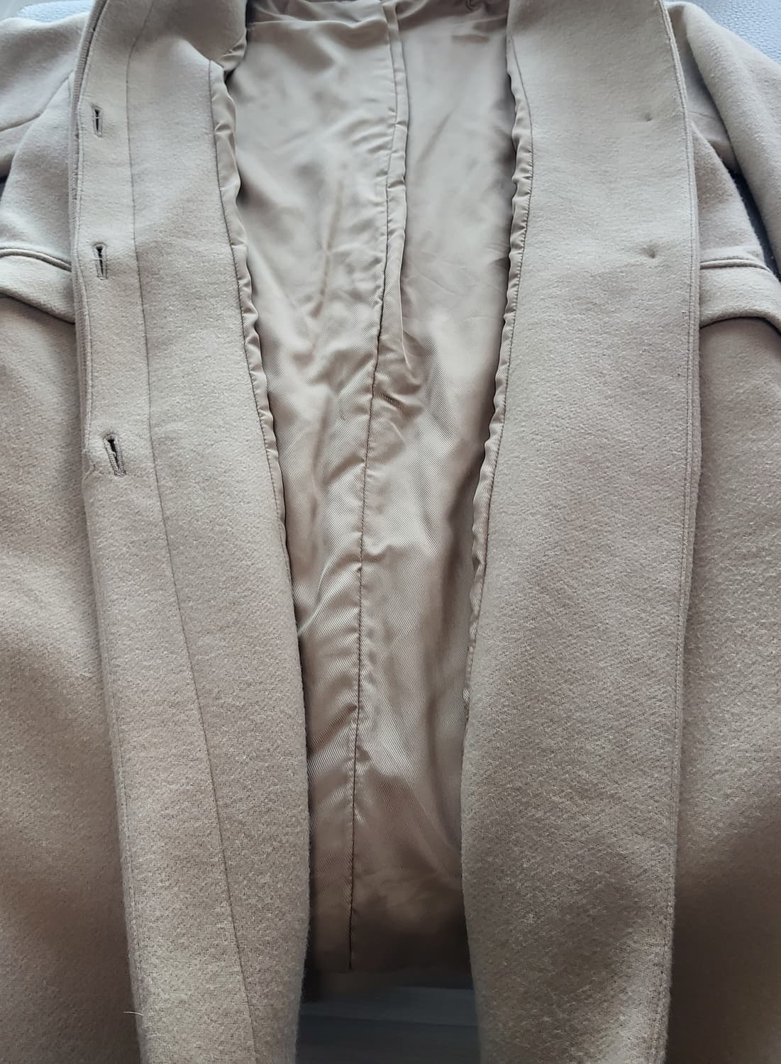 LE. COEUR BLANC 르 쿠르 블랑 │ 여성용 S 울 코트 상품이미지3