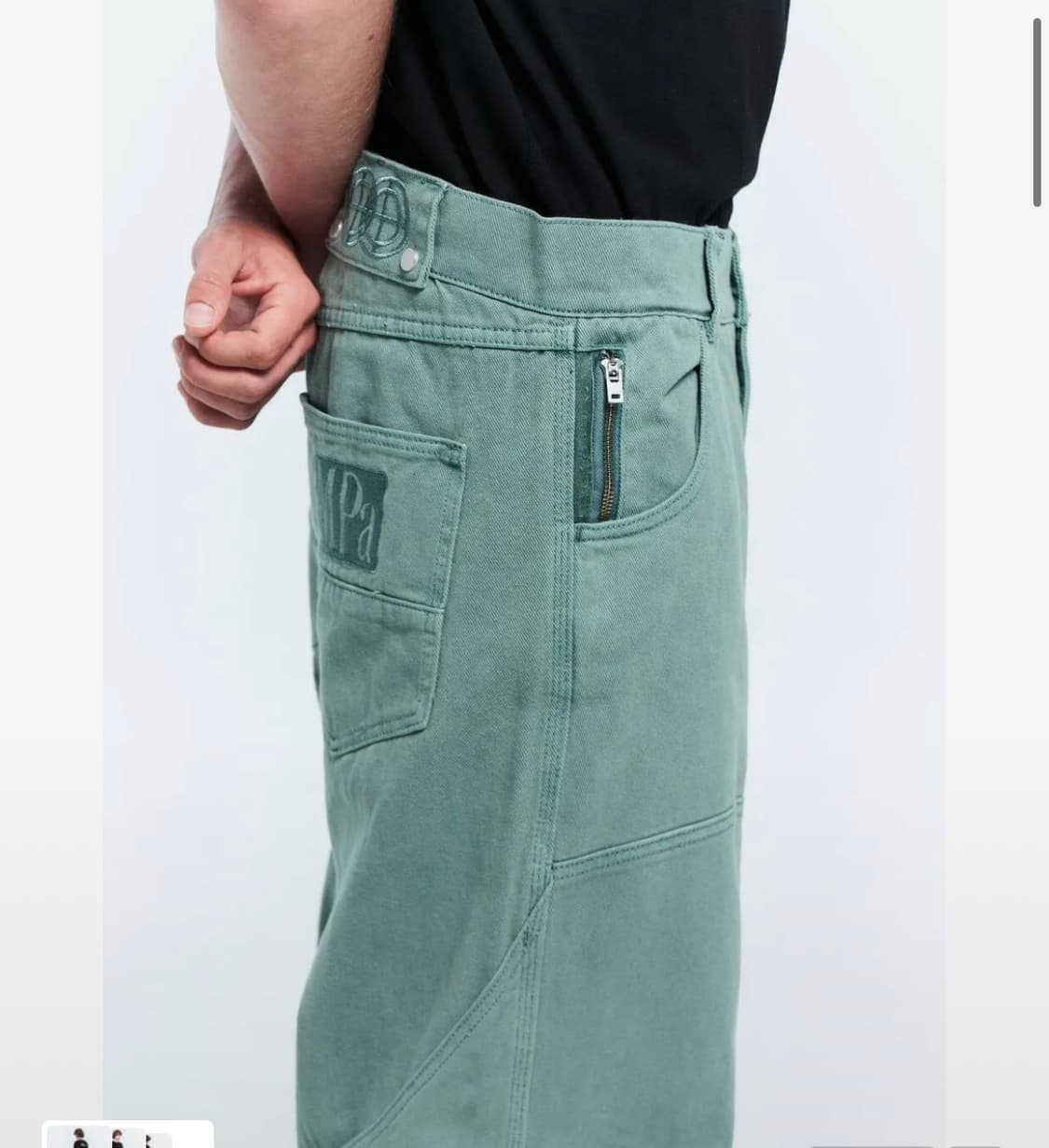 MPa CALF POCKET PANTS (EMERALD) 상품이미지2