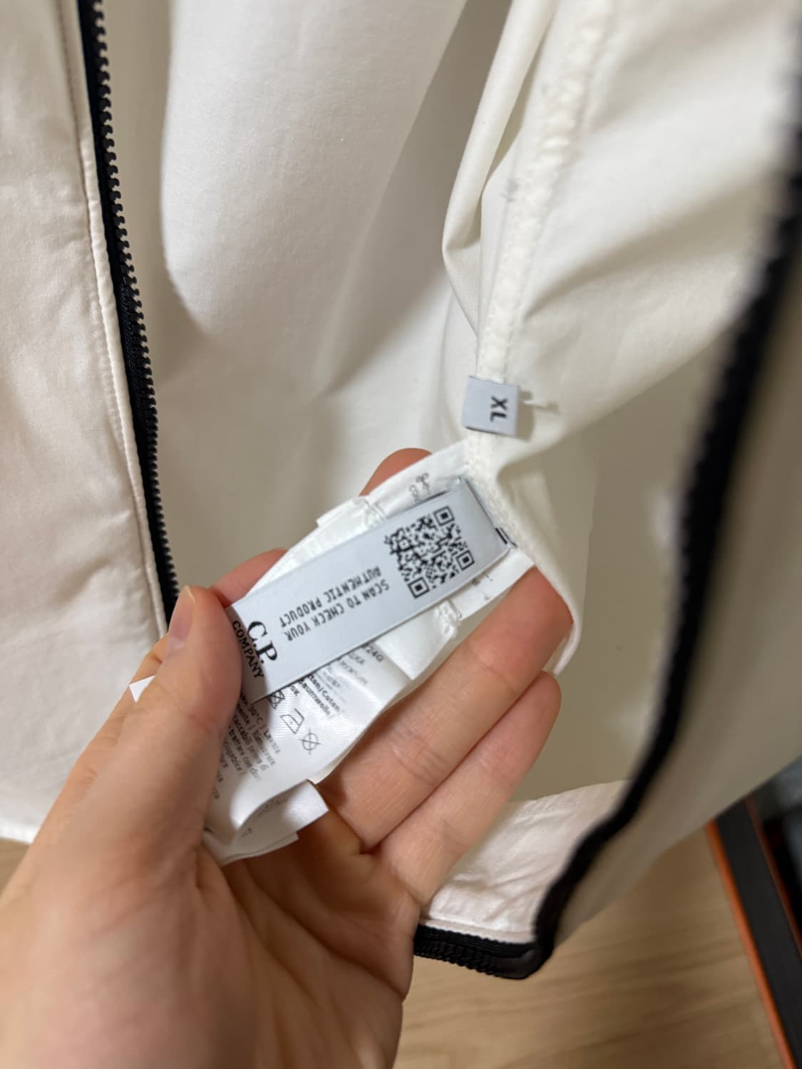 cp컴퍼니 흰색 셔츠 자켓 상품이미지5