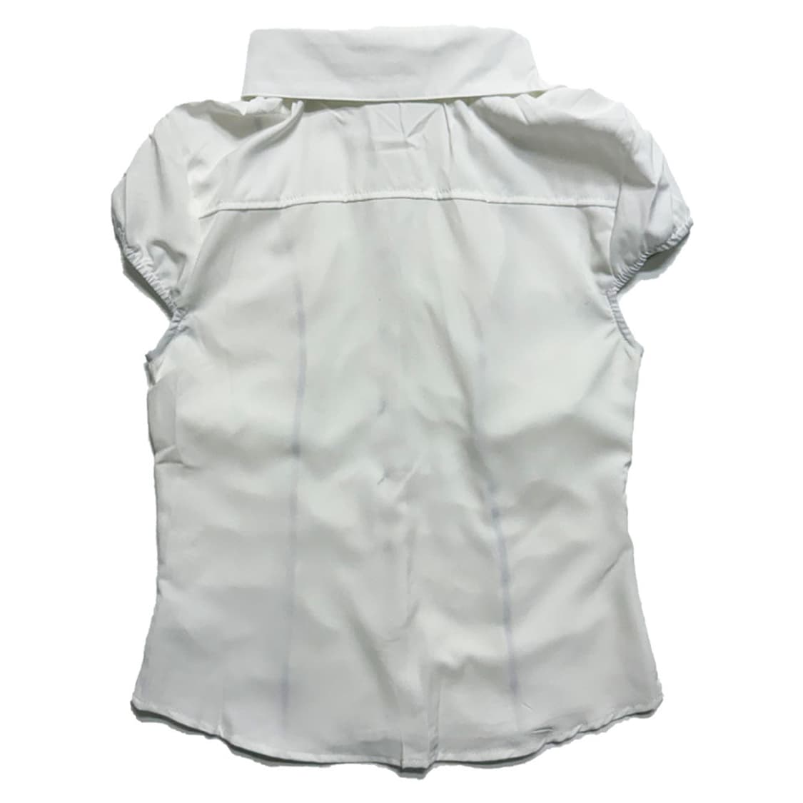 새상품 셔링 캡소매 블라우스 상품이미지2