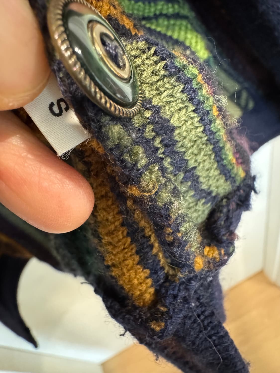 쿠지 빈티지 가디건  상품이미지4