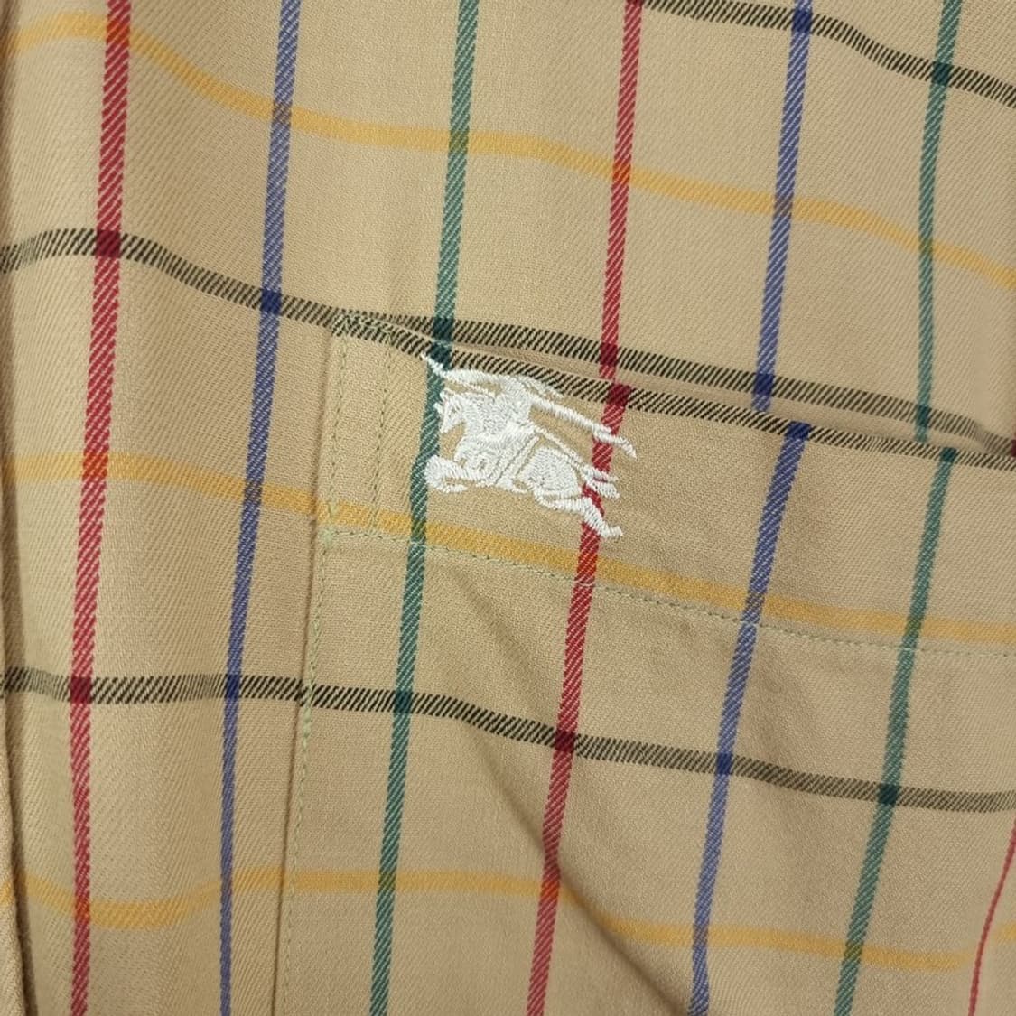 [버버리] 로고 자수 빈티지 체크 셔츠 P01431  상품이미지6