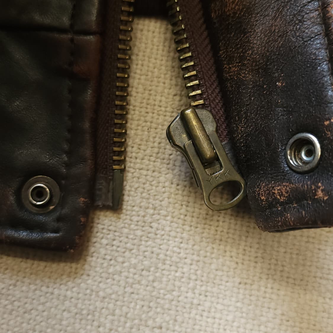 90s 빈티지 가죽자켓 A2 레더자켓 레더 플라이트 재킷 52 상품이미지10