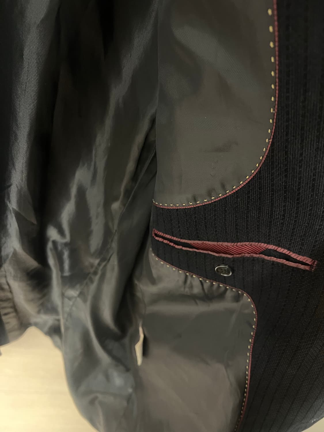 빈티지 스트라이프 블레이저 상품이미지2