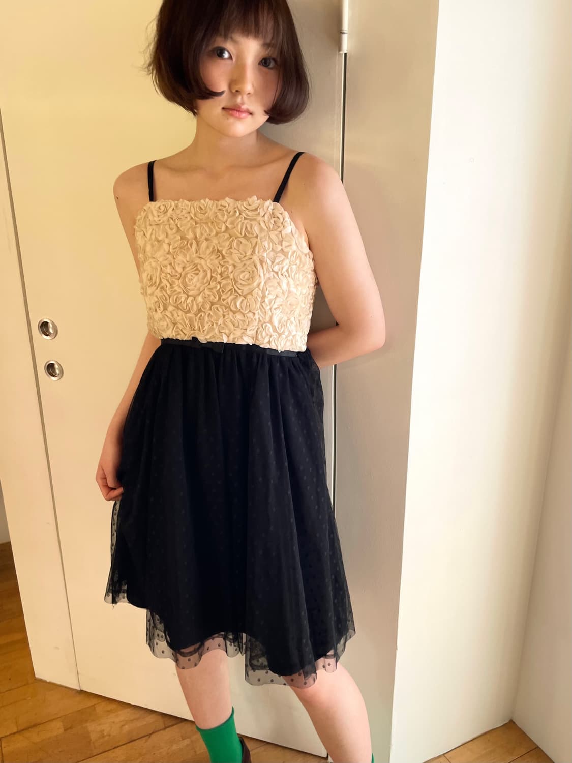 flower dot dress 상품이미지2