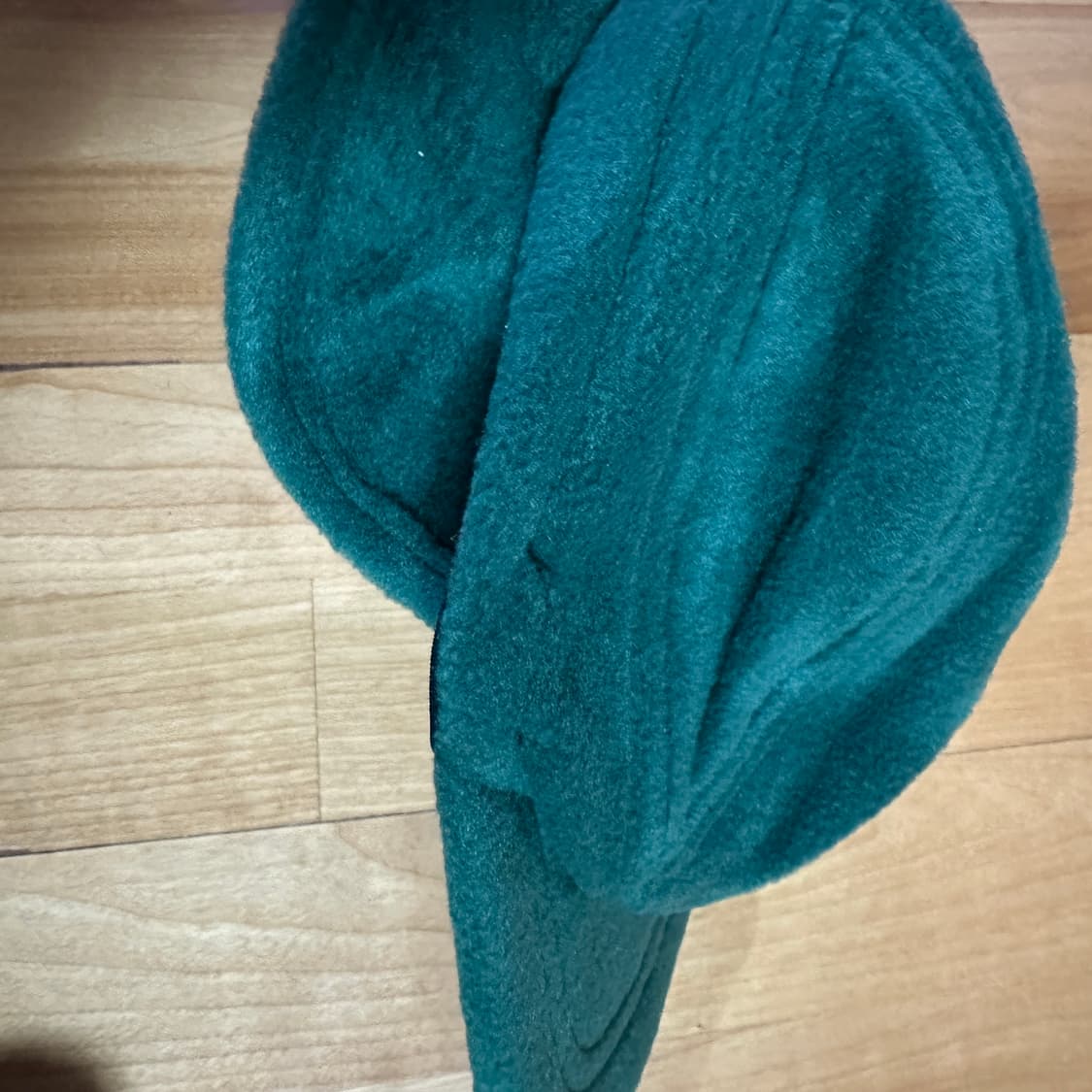 포스트 아카이브 팩션 x 휠라 플리스 이어 플랩 캡 그린 상품이미지5