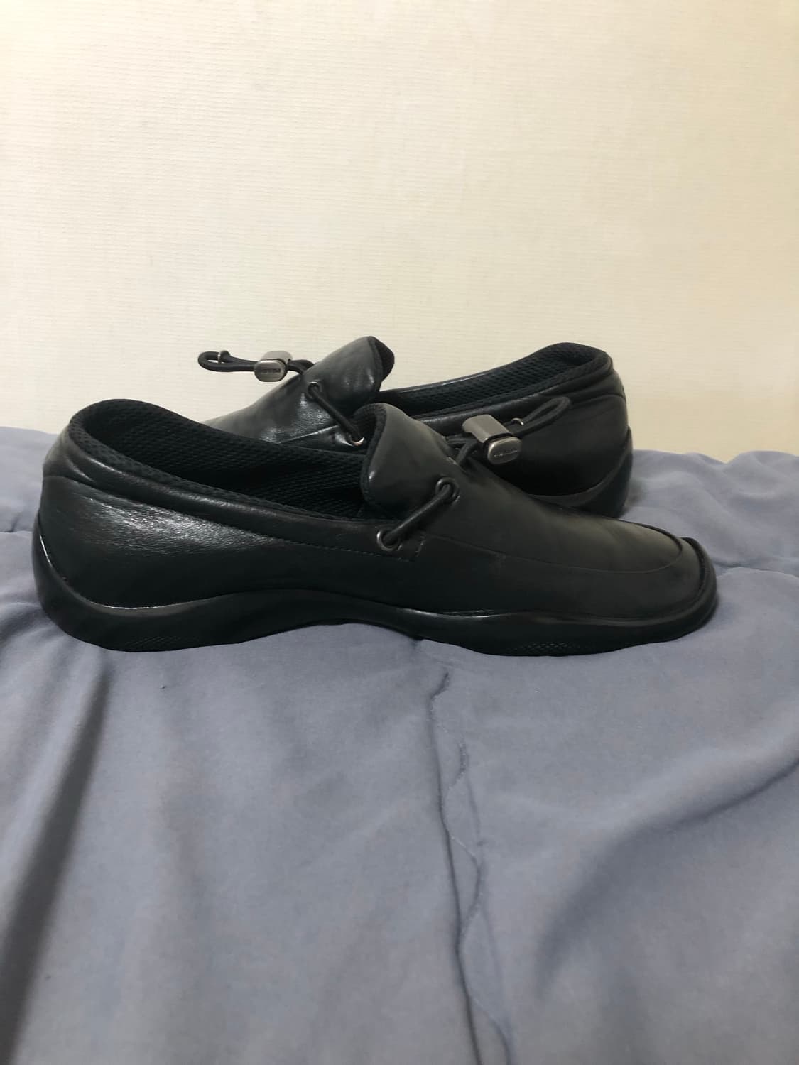 프라다 스포츠 토글 스트링 로퍼 블랙 37 상품이미지4