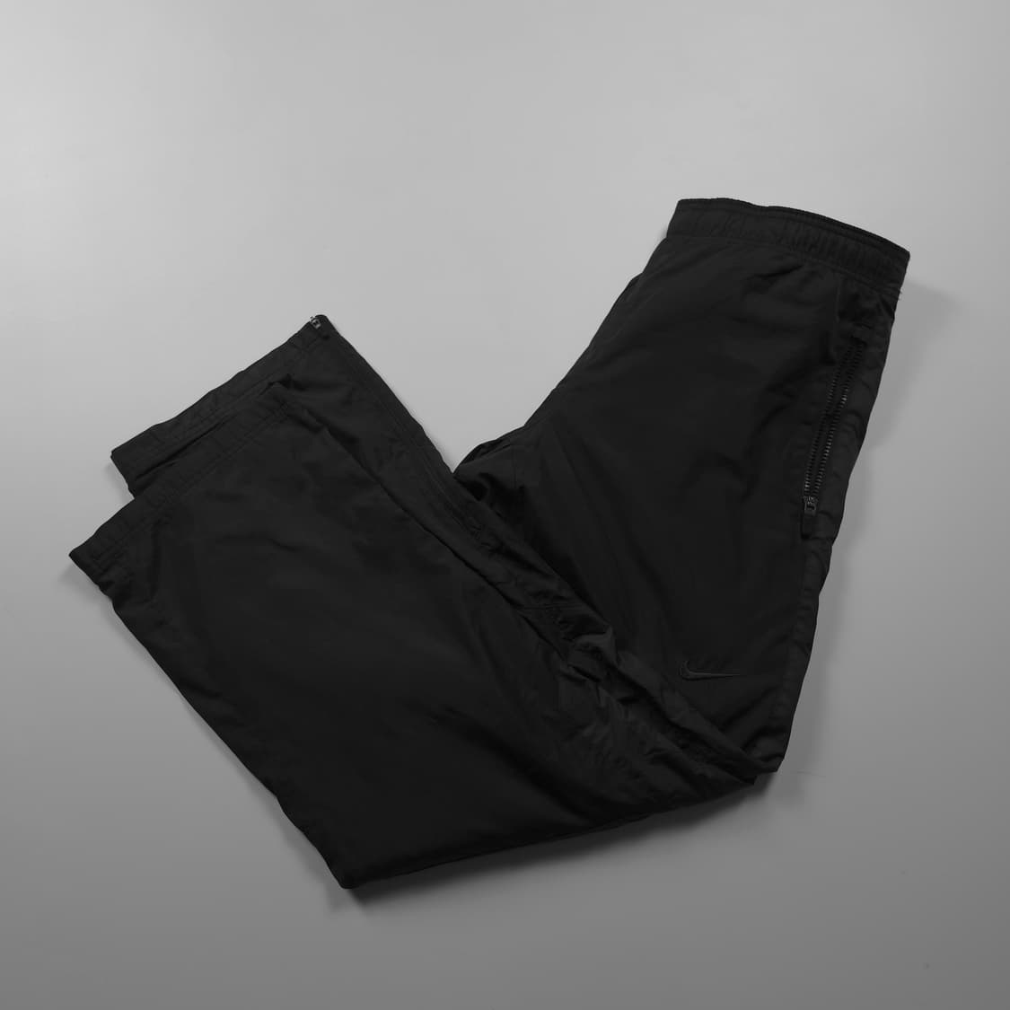 나이키 스톰핏 스우시 로고 블랙 우븐 트랙팬츠 (M) 상품이미지1