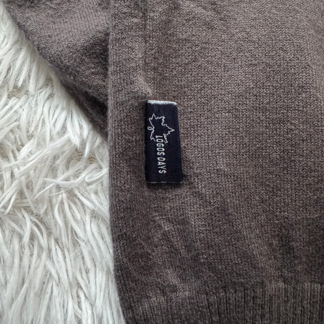 LOGOS 일본빈티지 니트 가디건 로고스 빈티지니트가디건 로고스가디건 상품이미지5