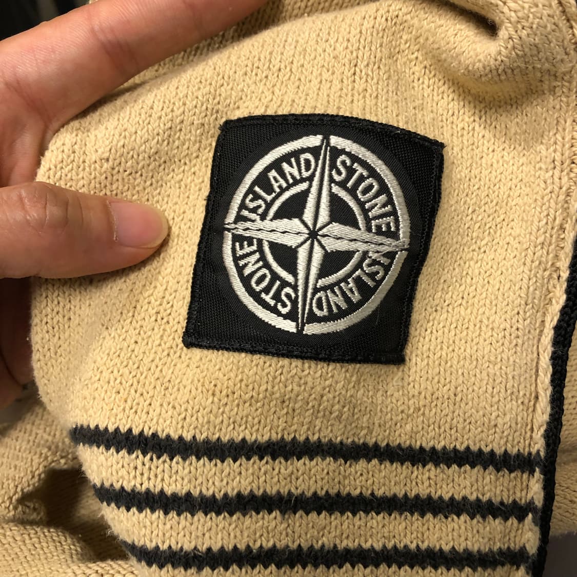 스톤아일랜드 90‘s 반집업 니트  상품이미지10